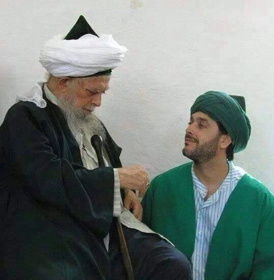 Scheich Nazim and his son Bahauddin