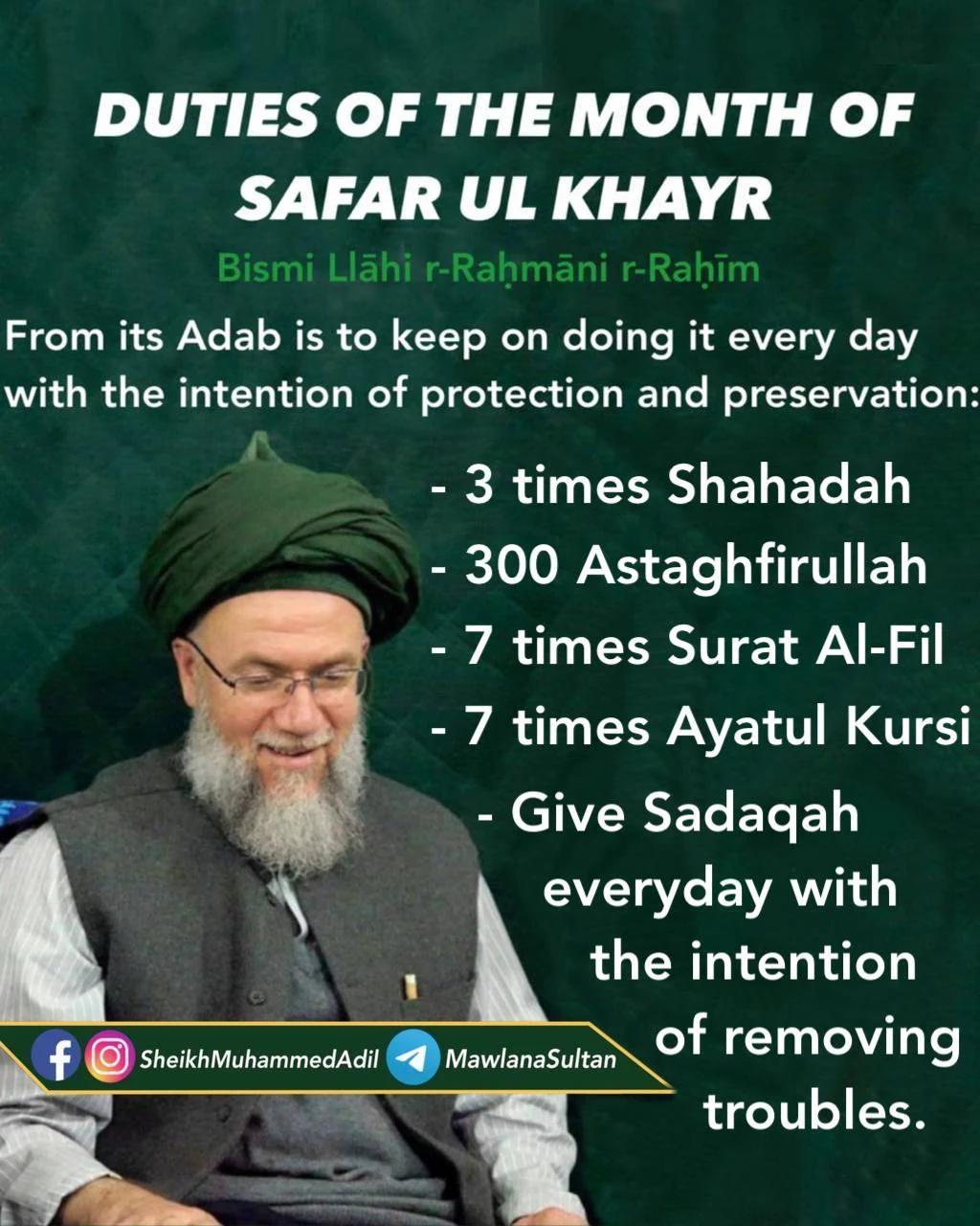 Duties of Safar