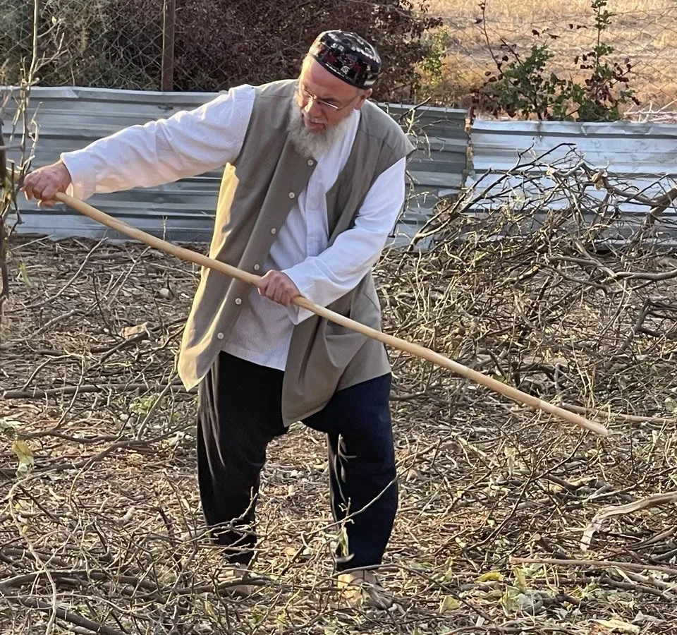 Shaykh-Muhammad bei der Arbeit