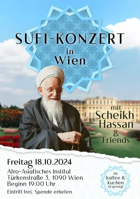 Sufikonzert mit Shaykh Hasan am 18.10.2024